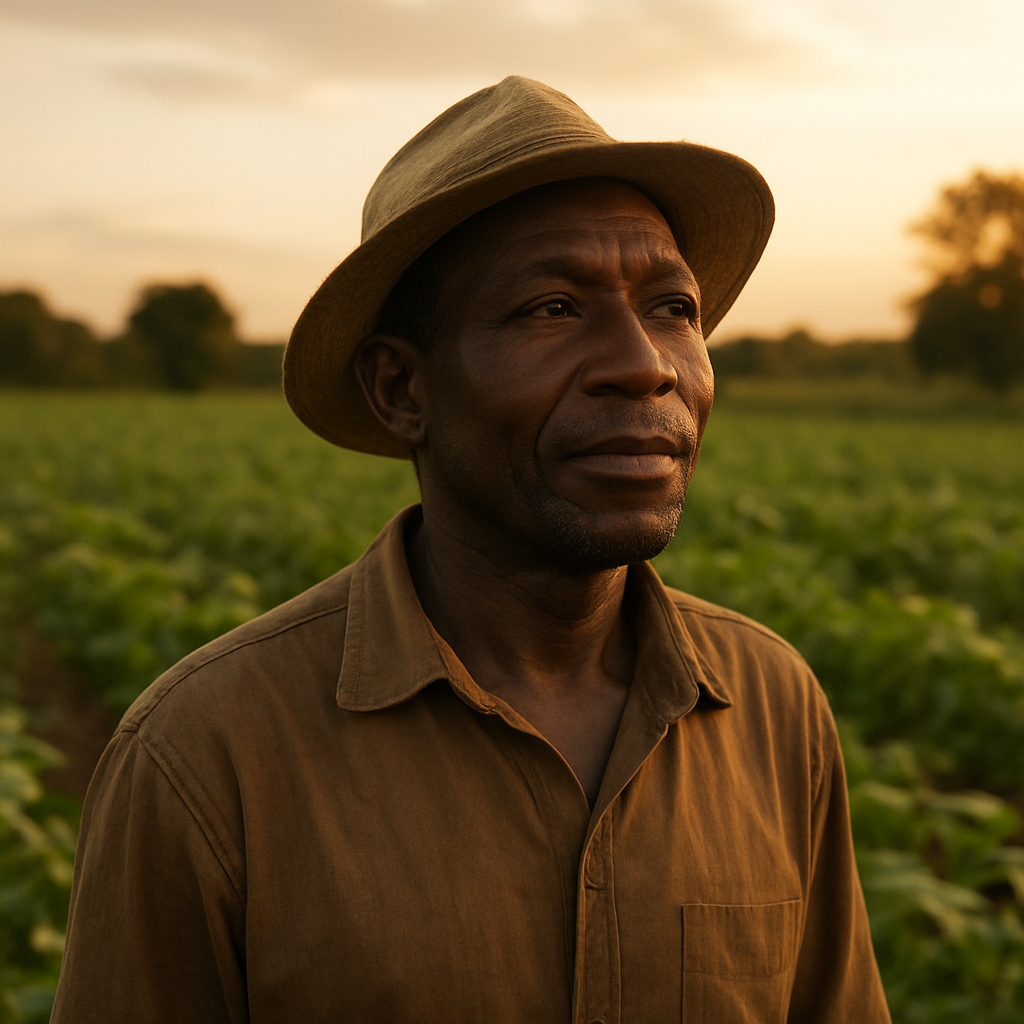 Farmer field