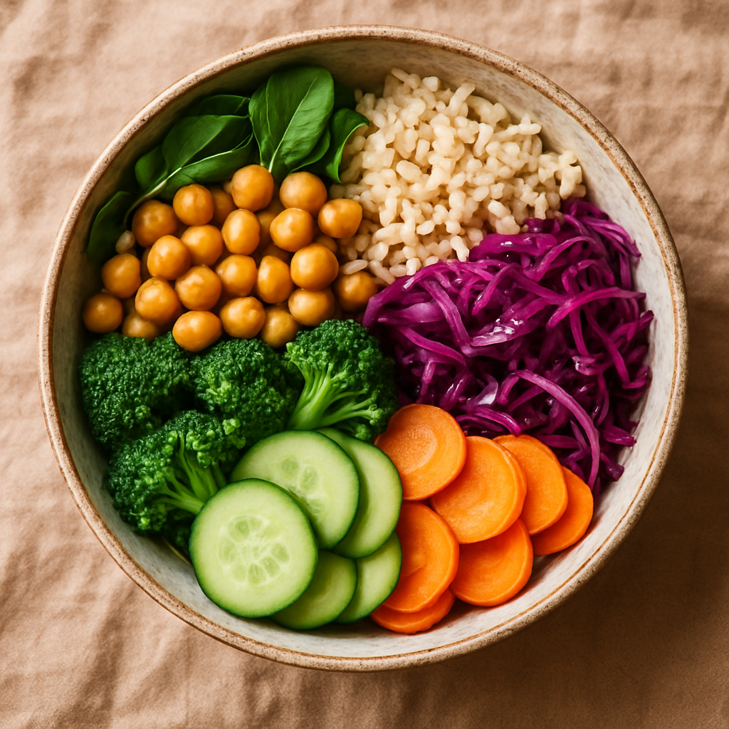 Plant-based food bowl